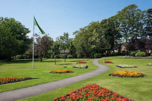 Jubilee Park in Ashton has again been awarded the Green flag