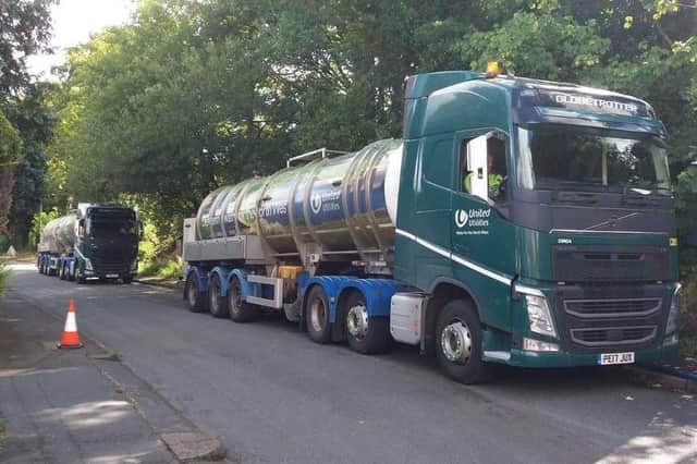 Water tankers called into Standish