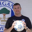 Andy Lonergan gets used to his new surroundings at Christopher Park