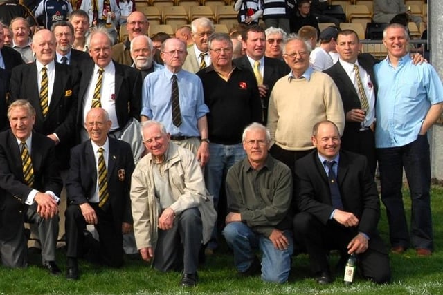 ORRELL LAST MATCH EDGE HALL ROAD
Former Orrell Rugby Union players together for the last match at Edge Hall Road. Picture Frank Orrell