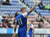 James McClean celebrates his goal