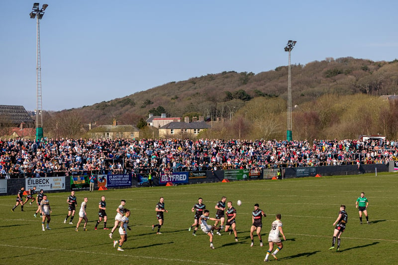 Wigan travel to Whitehaven (pictured) on January 22 and Barrow on January 29, before facing Salford Red Devils at the DW Stadium in Sam Powell's testimonial game. All three of the fixtures kick off at 3pm.