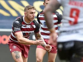 Sam Powell in action during his testimonial game
