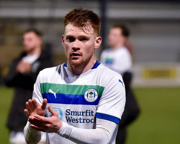 Luke Robinson thanks the fans who travelled to Mansfield in midweek