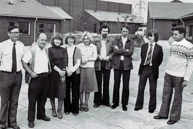 RETRO - Teaching staff at Standish High School in 1970s.