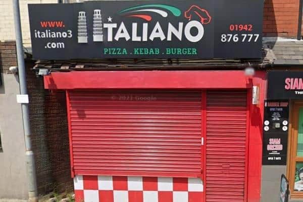 Italianos was rated four stars following re-inspection
