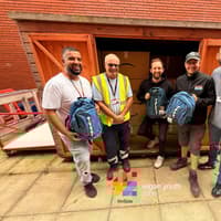Wigan Youth Zone gifted 1,400 school-ready backpacks
