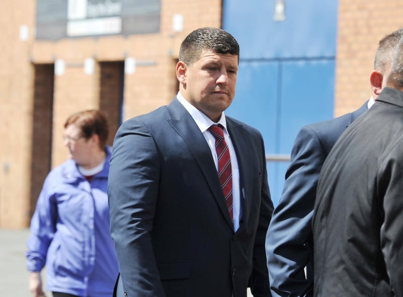 Wigan Warriors head coach Matty Peet was there alongside other members of staff at the club.