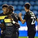 Michael Olakigbe scored his first Latics goal in the 2-0 win over Carlisle United