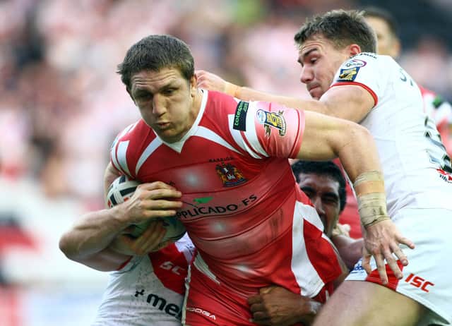 Ryan Hoffman represented Wigan during the 2011 season