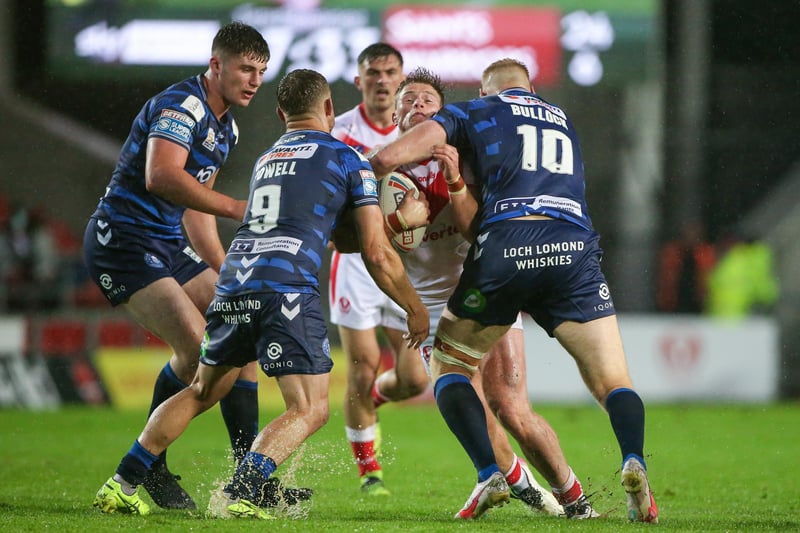 It was a similar story for the Warriors in 2021.
A second half try from Liam Farrell was nothing more than a consolation, as St Helens claimed a 24-6 win.