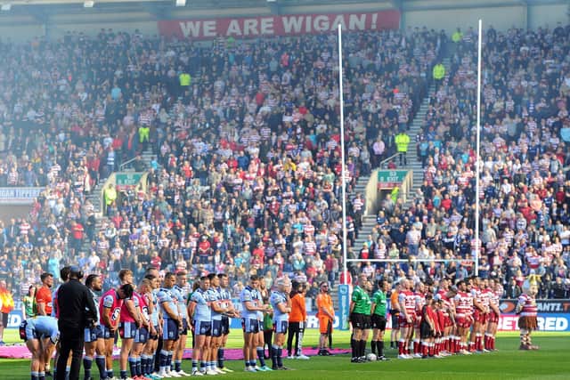 The DW Stadium welcomed a big crowd for the recent Good Friday Derby