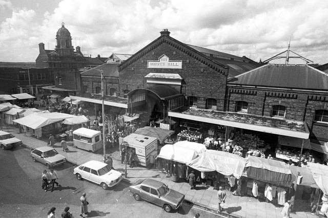 Retro 1980s
The old Market Hall in Wigan town centre much loved by wiganers since 1887

