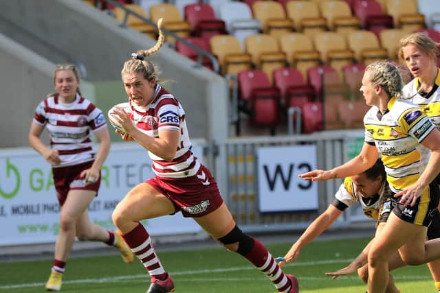 Wigan Warriors Women were defeated by York (Credit: Darren Greenhalgh)