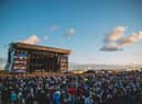 The crowds at a past Lytham Festival enjoying the music