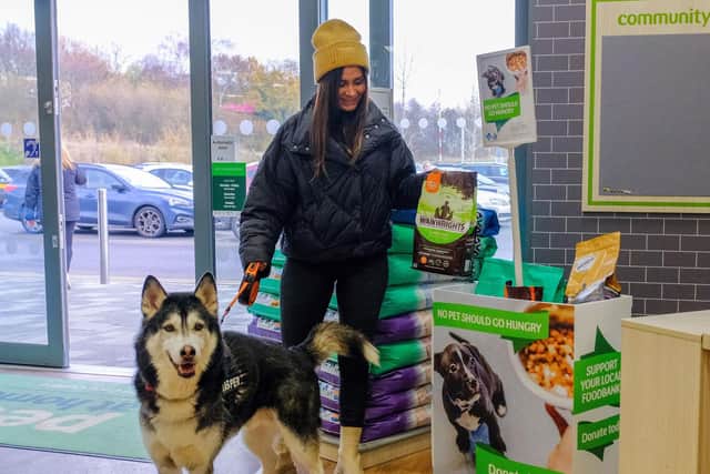 A pet food donation point has been launched in Wigan's Pets at Home store