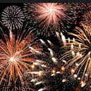 Fireworks displays will be held in various locations