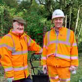 Volunteers at Hindley Station