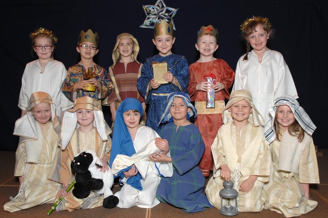 Hindley Junior & Infant School Key Stage One nativity The Raggedy King held in aid of Shelter