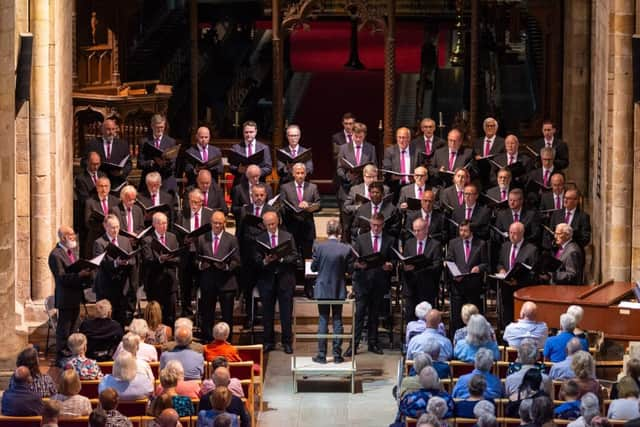 Leeds Male Voice Choir in concert