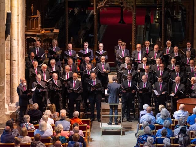 Leeds Male Voice Choir in concert