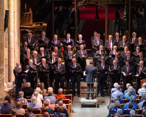 Leeds Male Voice Choir in concert