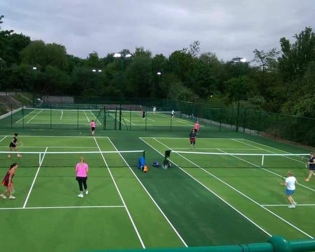 The facilities on offer at the Bellingham Lawn Tennis Club