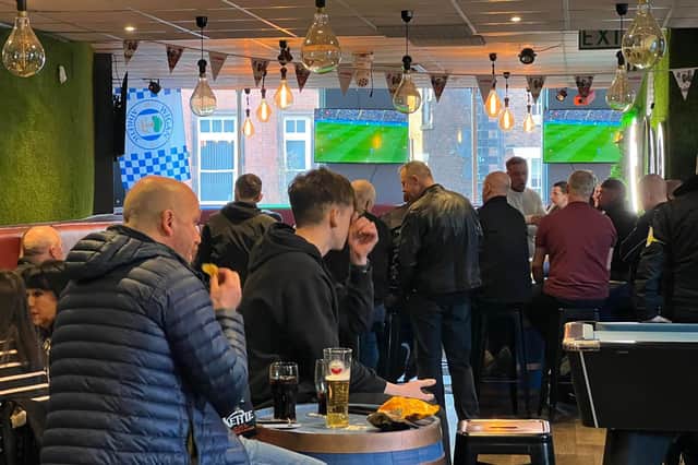Andertons sports bar, owned by Bradd and Lucas Parfitt.