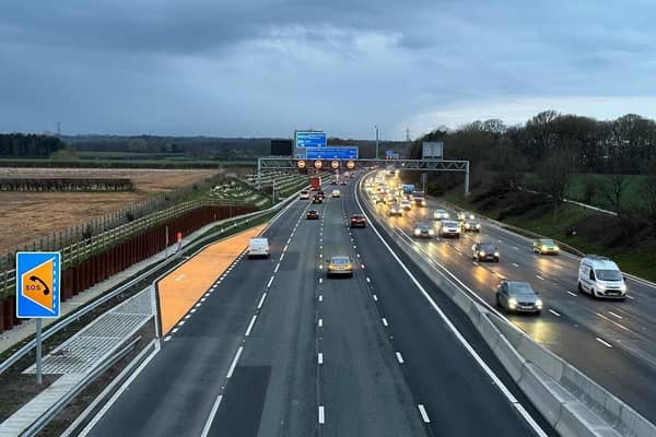 The M6 between Wigan and Warrington is one of the last stretches in the country to be made into a Smart motorway