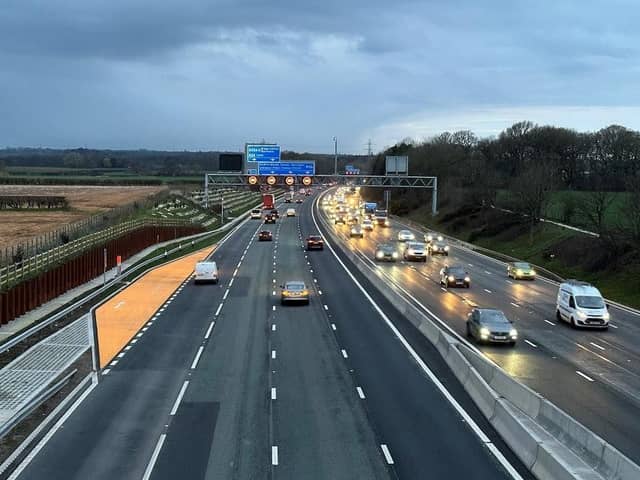 The M6 between Wigan and Warrington is one of the last stretches in the country to be made into a Smart motorway