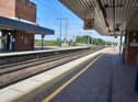 A view of an empty platform at Wigan North Western