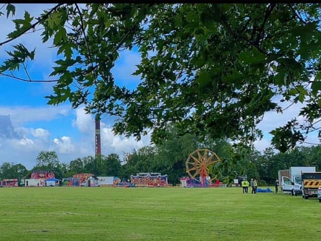 The incident took place at Atherton Carnival