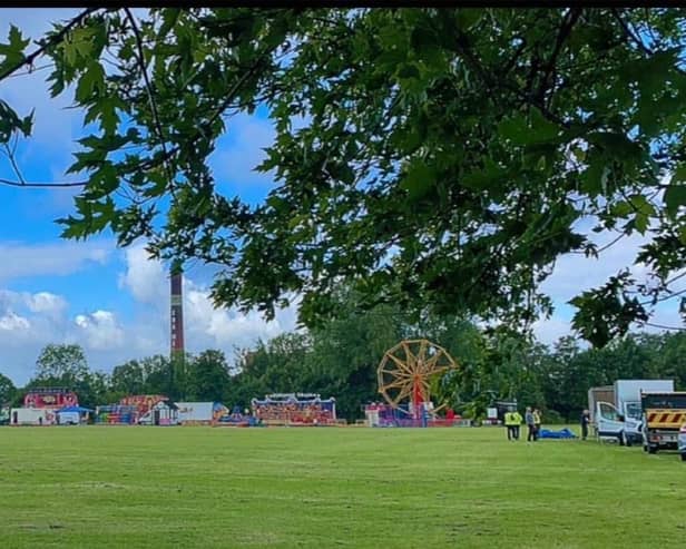 The incident took place at Atherton Carnival
