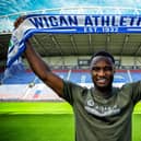 Christian Saydee has joined Wigan from Pompey for an undisclosed fee. Picture: Bernard Platt
