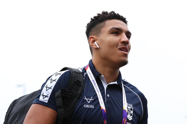 Kai Pearce-Paul was 18th man for England (Photo by Lewis Storey/Getty Images for RLWC)