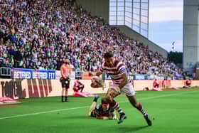 The Warriors are back at the DW Stadium on Friday