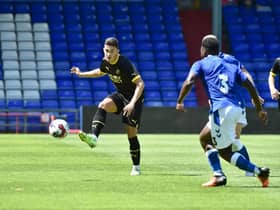 Wigan Athletic took on Oldham in a pre-season friendly