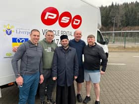 The group delivered humanitarian aid to people impacted by the war in Ukraine