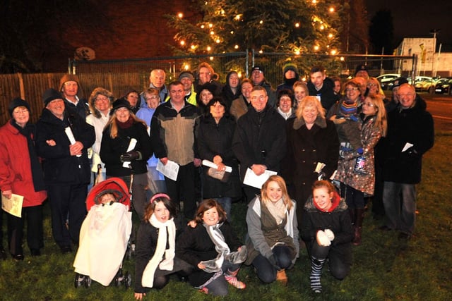 Friends of Bryn organised a Carol Service at Bryn Christmas Tree