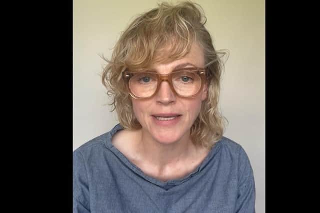 Actor Maxine Peake reads out Ken Loach's endorsement of Jan Cunliffe