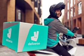 .Deliveroo rider.