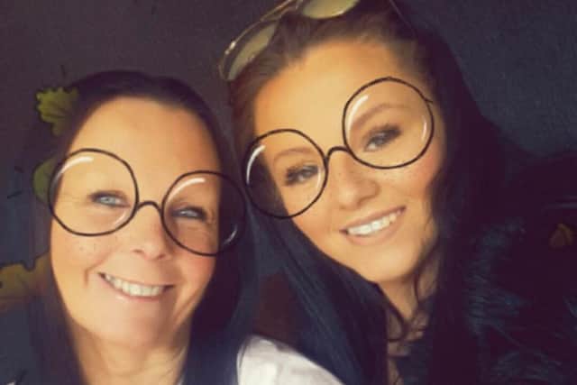 Joanne Cunliffe and daughter Shannon Cunliffe