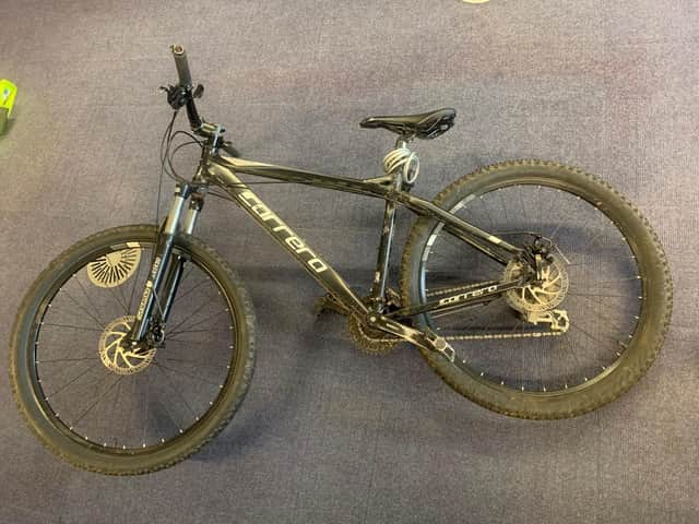 Do you know someone who had a Carrera bike like this stolen?