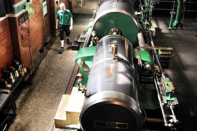 Trencherfield Mill's steam engine has been closed to the public since 2018