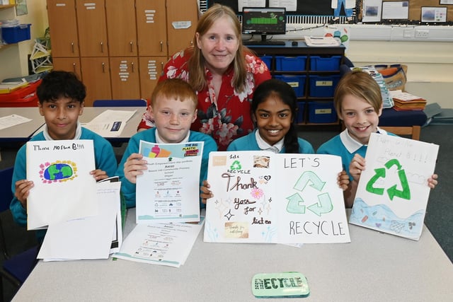 Pupils at Beech Hill Community Primary School, Wigan have been finding out how to reduce, reuse and recycle plastics within their community.