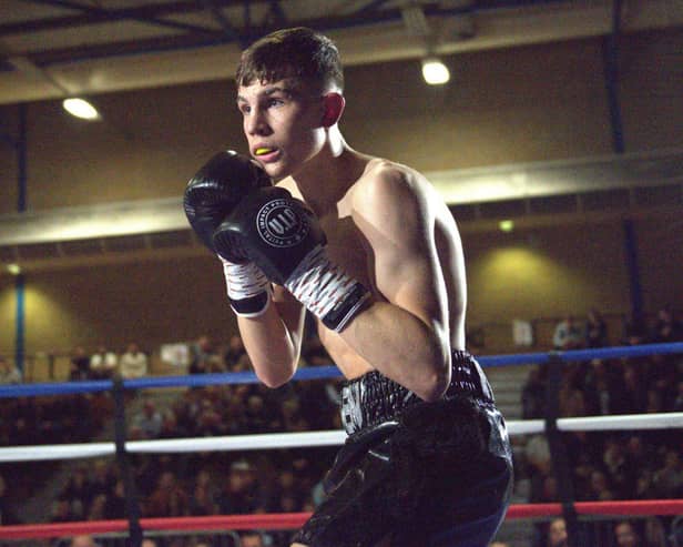 Owen Anderton making his professional debut