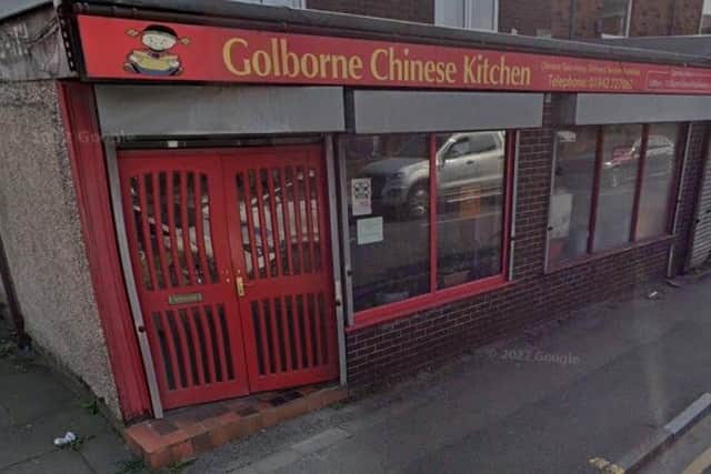 Golborne Chinese Kitchen earned three stars