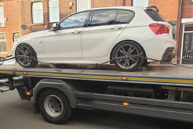 Another car seized by police