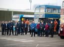 Stagecoach staff at the Ashton depot