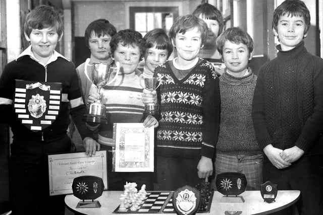 1979 Chess champions Shevington juniors